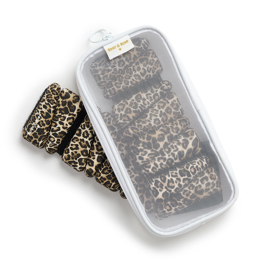 The Signature Ankle Weights — Leopard Print/ Roar & Rose