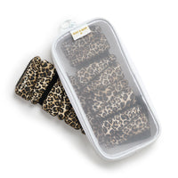 The Signature Ankle Weights — Leopard Print/ Roar & Rose